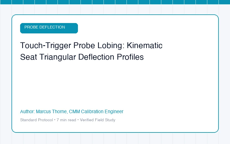 Touch-Trigger Probe Lobing: Kinematic Seat Triangular Deflection Profiles